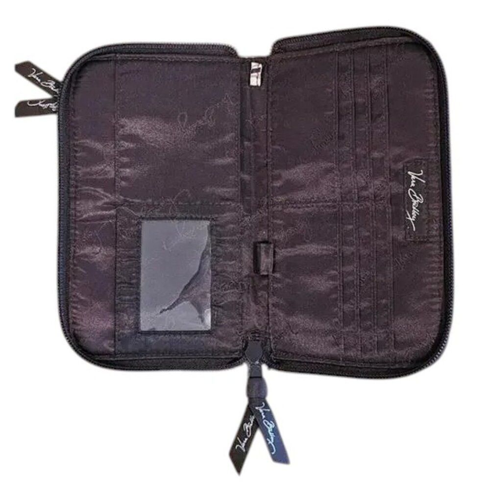 Retired Vera Bradley Purple Punch Wallet - Picture 3 of 4